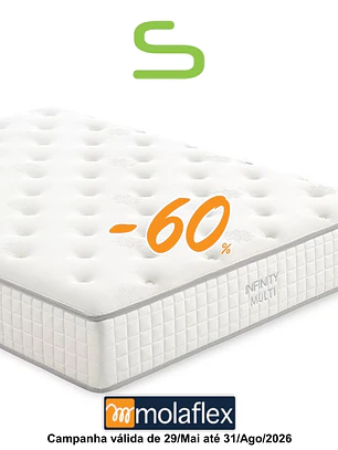 Colchão Molaflex INFINITY Multi (Envio Gratuito)