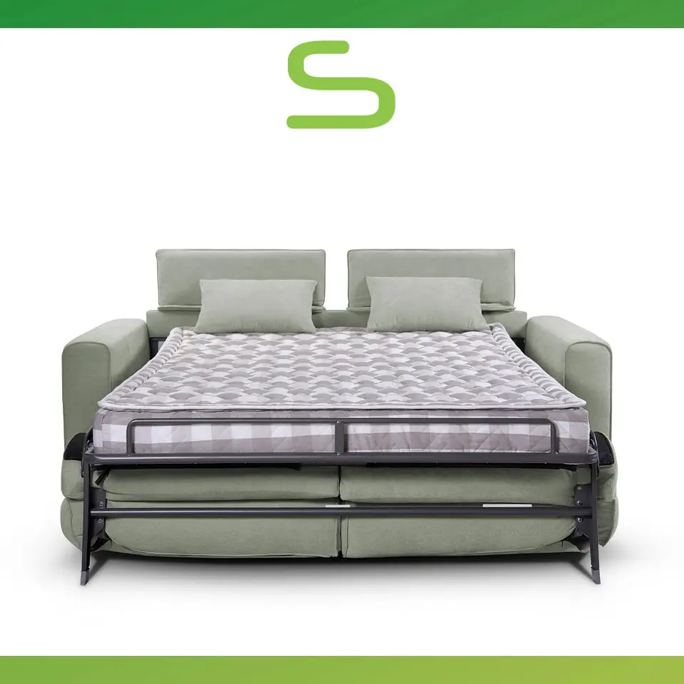 Sofá-Cama Italiana c/certificado Catas Made in Italy mod. 
