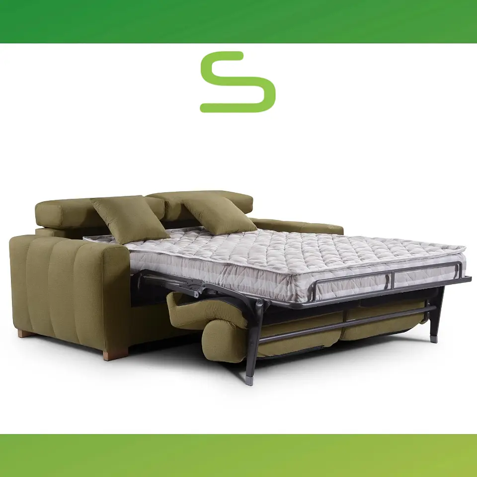 Sofá-Cama Italiana c/certificado Catas Made in Italy mod. 