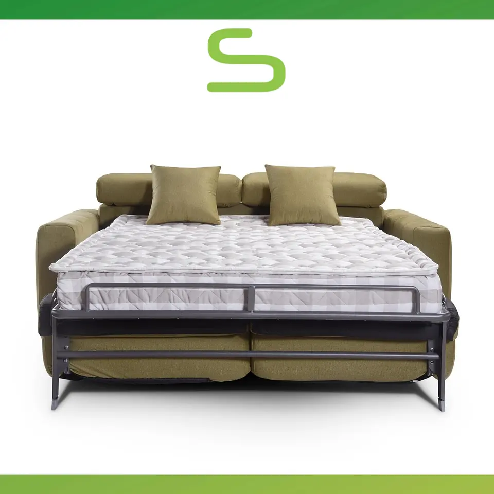 Sofá-Cama Italiana c/certificado Catas Made in Italy mod. 