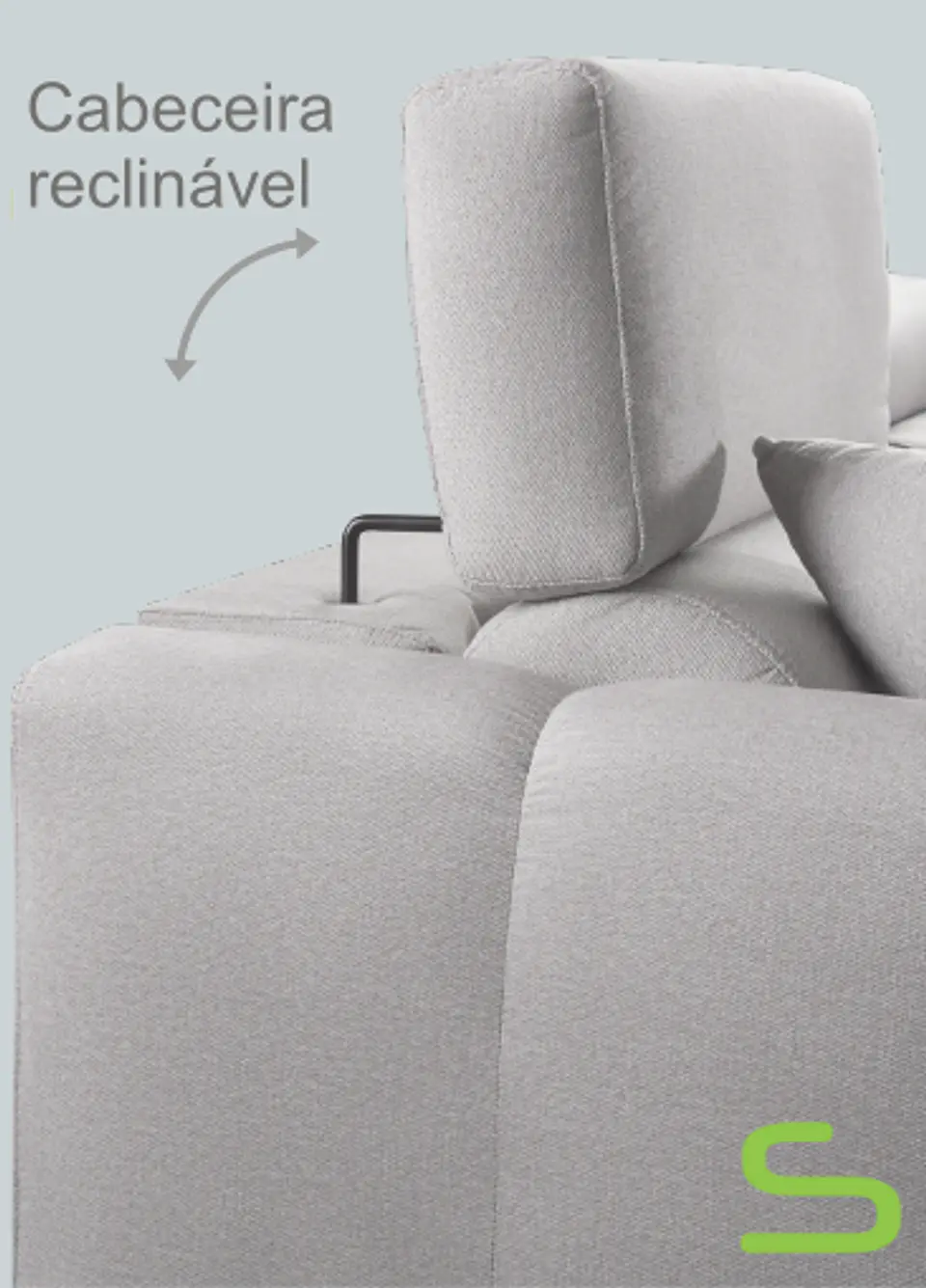 Sofá-Cama Italiana c/certificado Catas Made in Italy mod. 