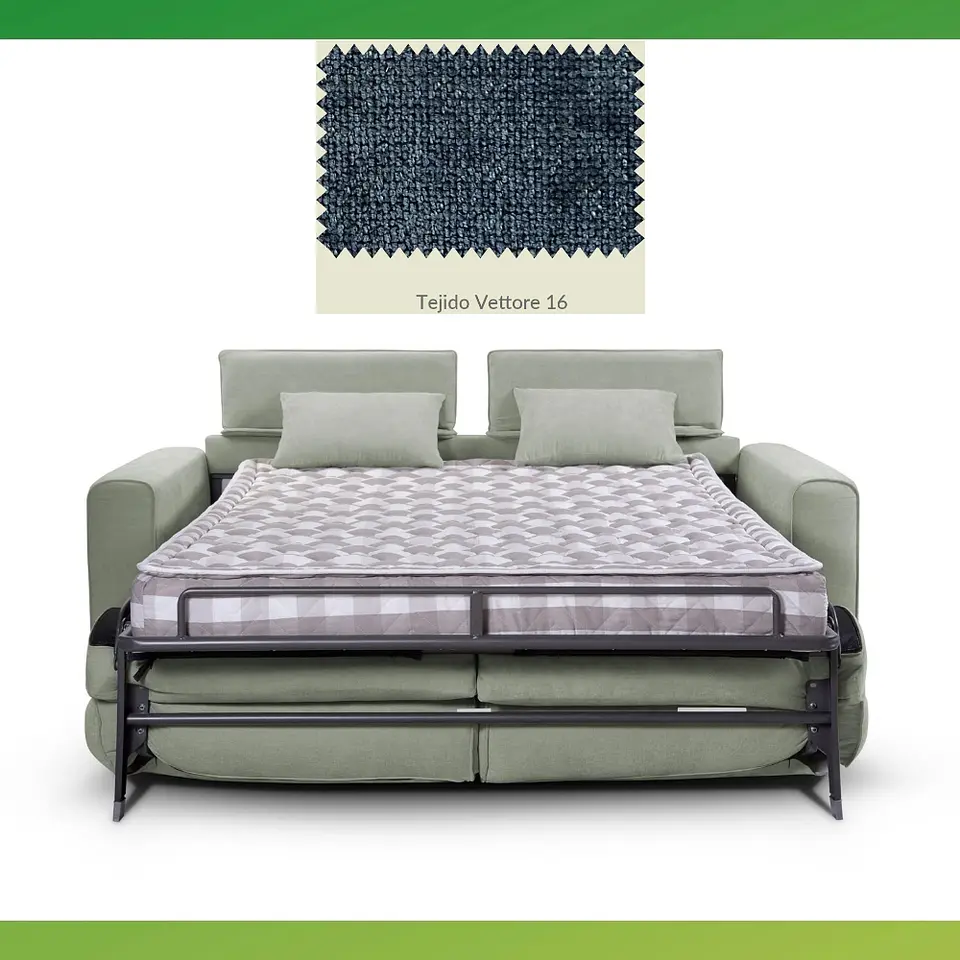 Sofá-Cama Italiana c/certificado Catas Made in Italy mod. 