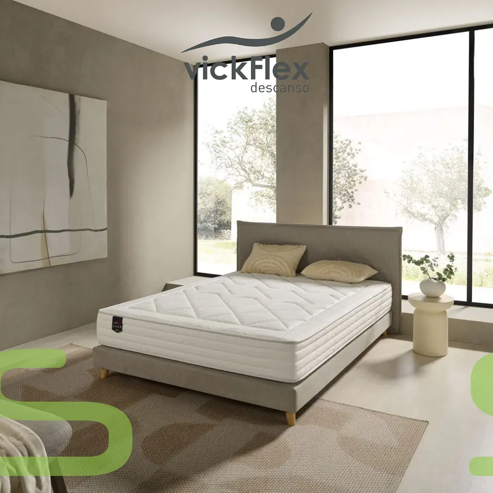 Colchão Vickflex INFINITI Molas Ensacadas 5 Zonas (ENVIO GRATUITO) 1