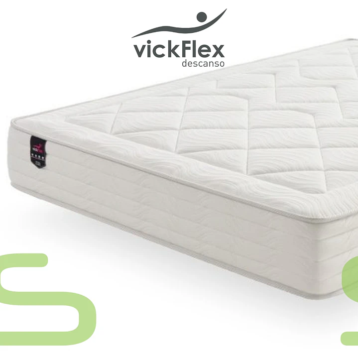 Colchão Vickflex INFINITI Molas Ensacadas 5 Zonas (ENVIO GRATUITO) 3