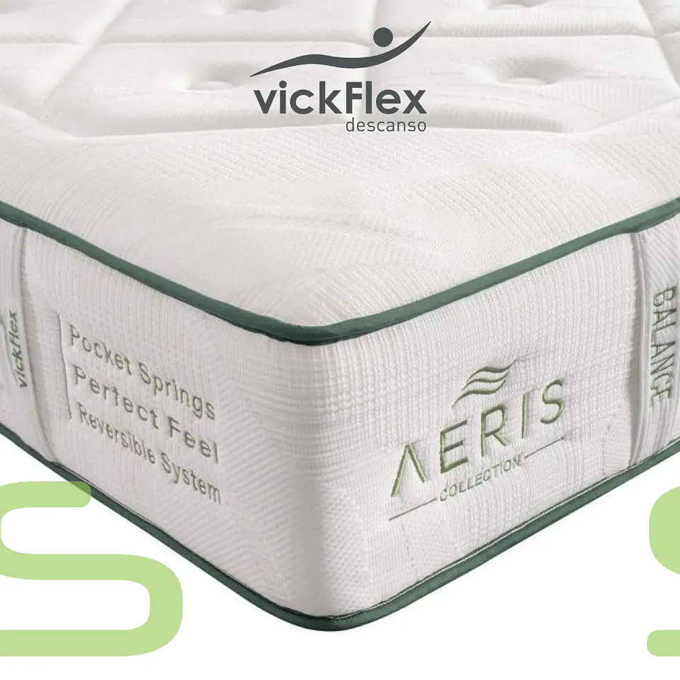 Colchão Vickflex AERIS ELEGANCE Molas Ensacadas (ENVIO GRATUITO) 3