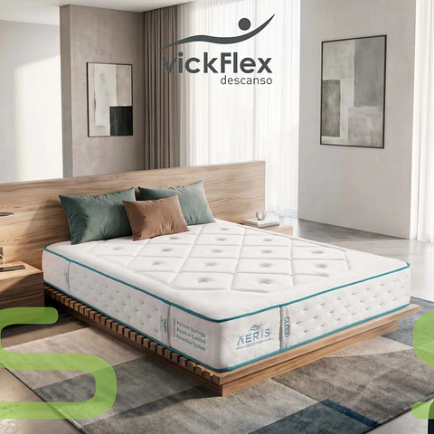Colchão Vickflex AERIS CLOUD Molas Ensacadas (ENVIO GRATUITO)