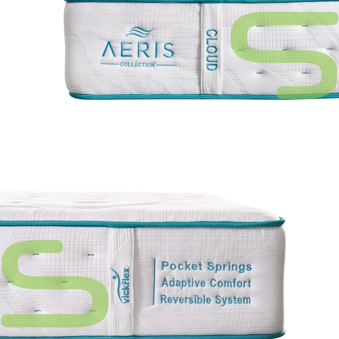Colchão Vickflex AERIS CLOUD Molas Ensacadas (ENVIO GRATUITO) 4