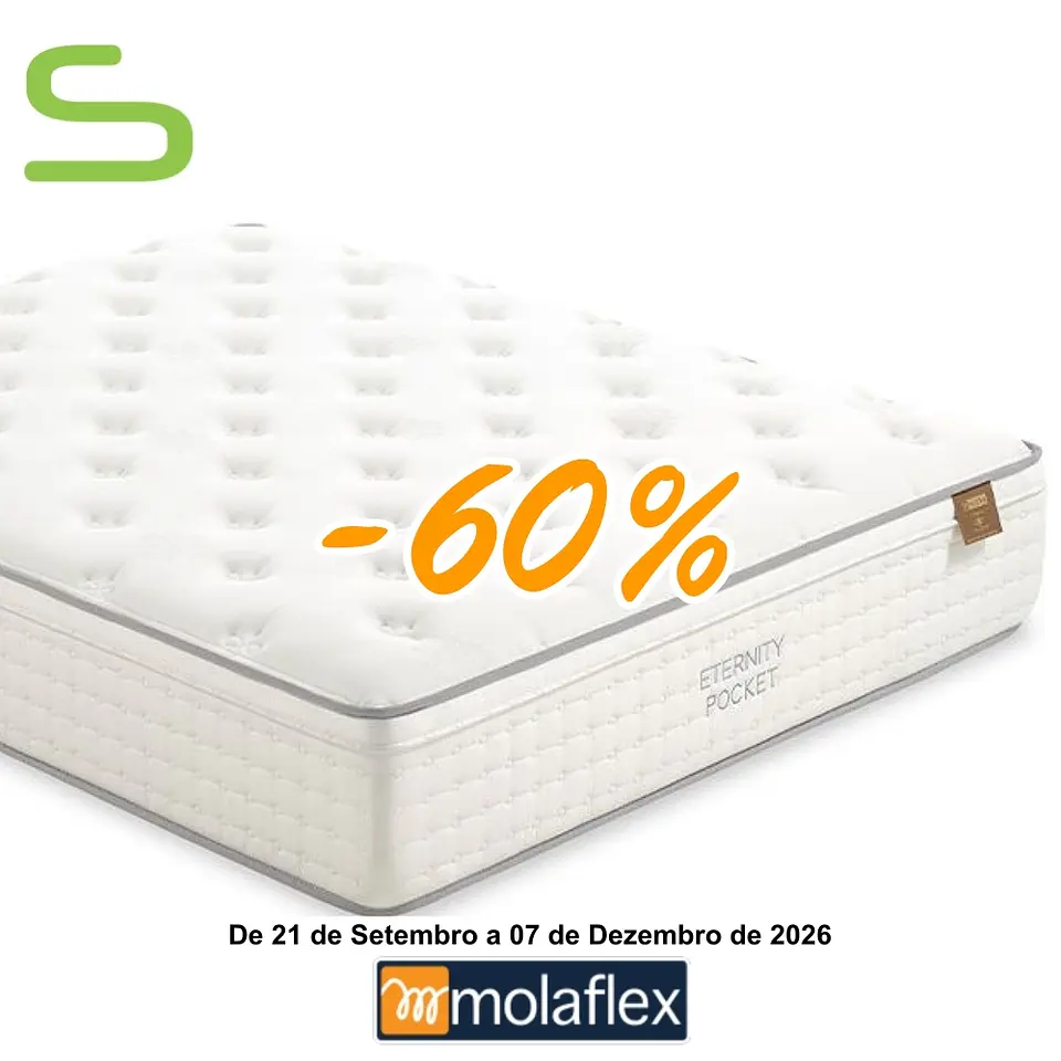 Colchão Molaflex ETERNITY Pocket (Envio Gratuito) 1