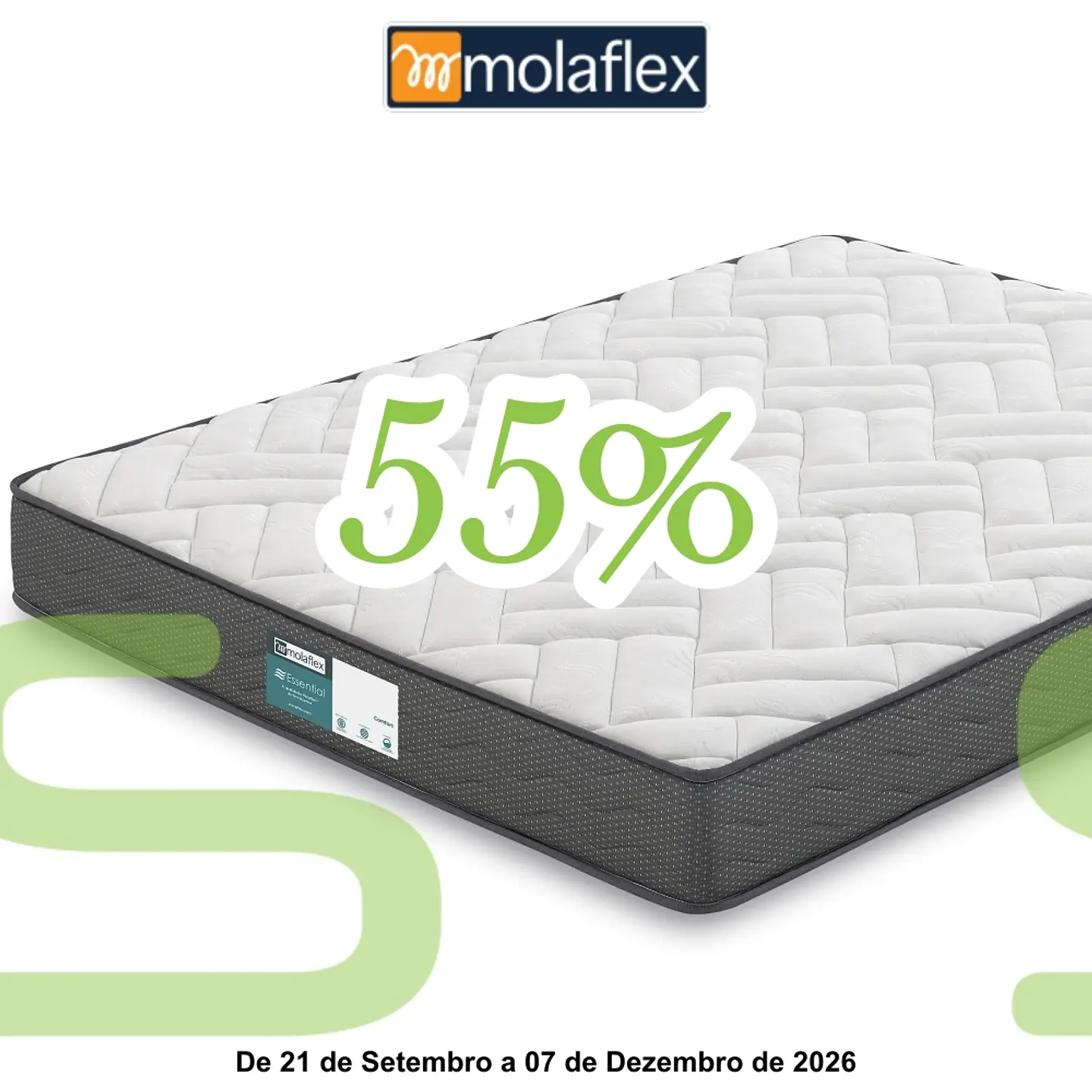 Colchão Molaflex COMFORT (Essential Collection) - ENVÍO GRATUÍTO  1