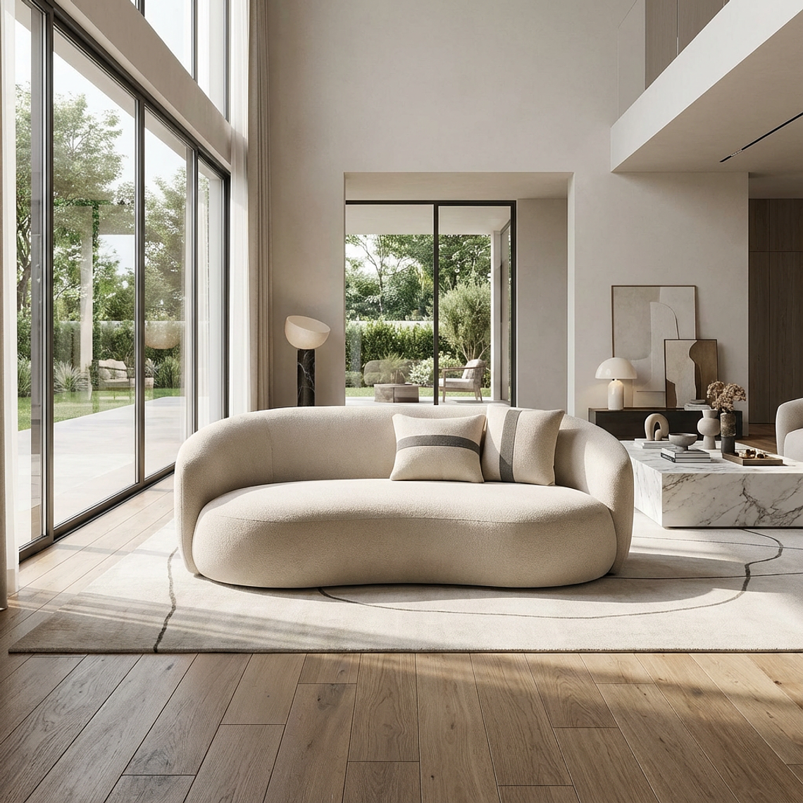 Sofá Florencia en Bouclé 3