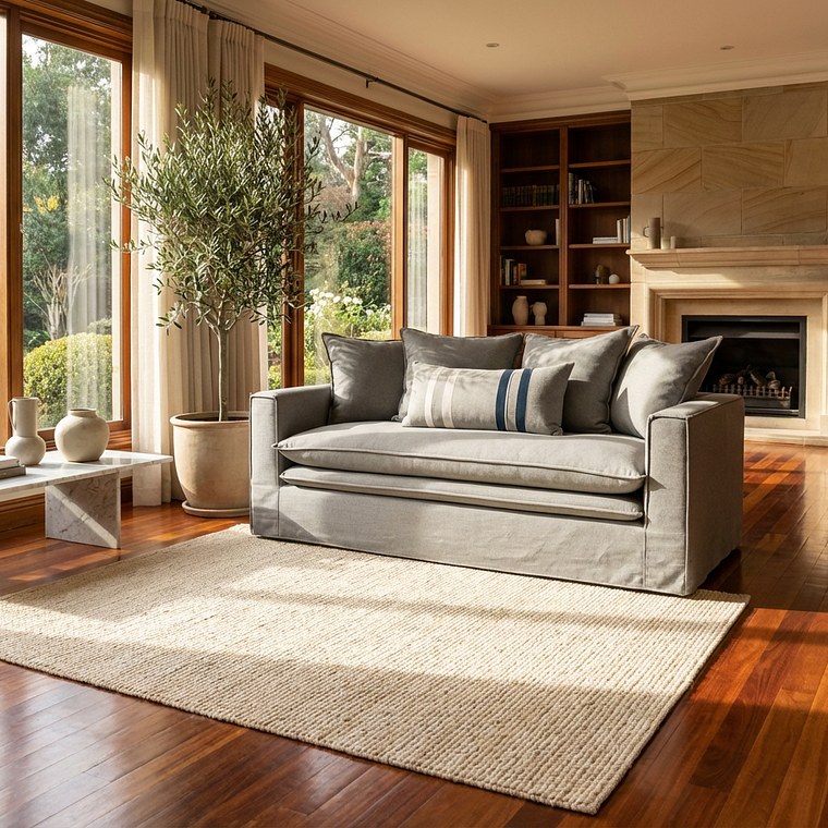 Sofá Venecia Doble Capa Enfundado 2