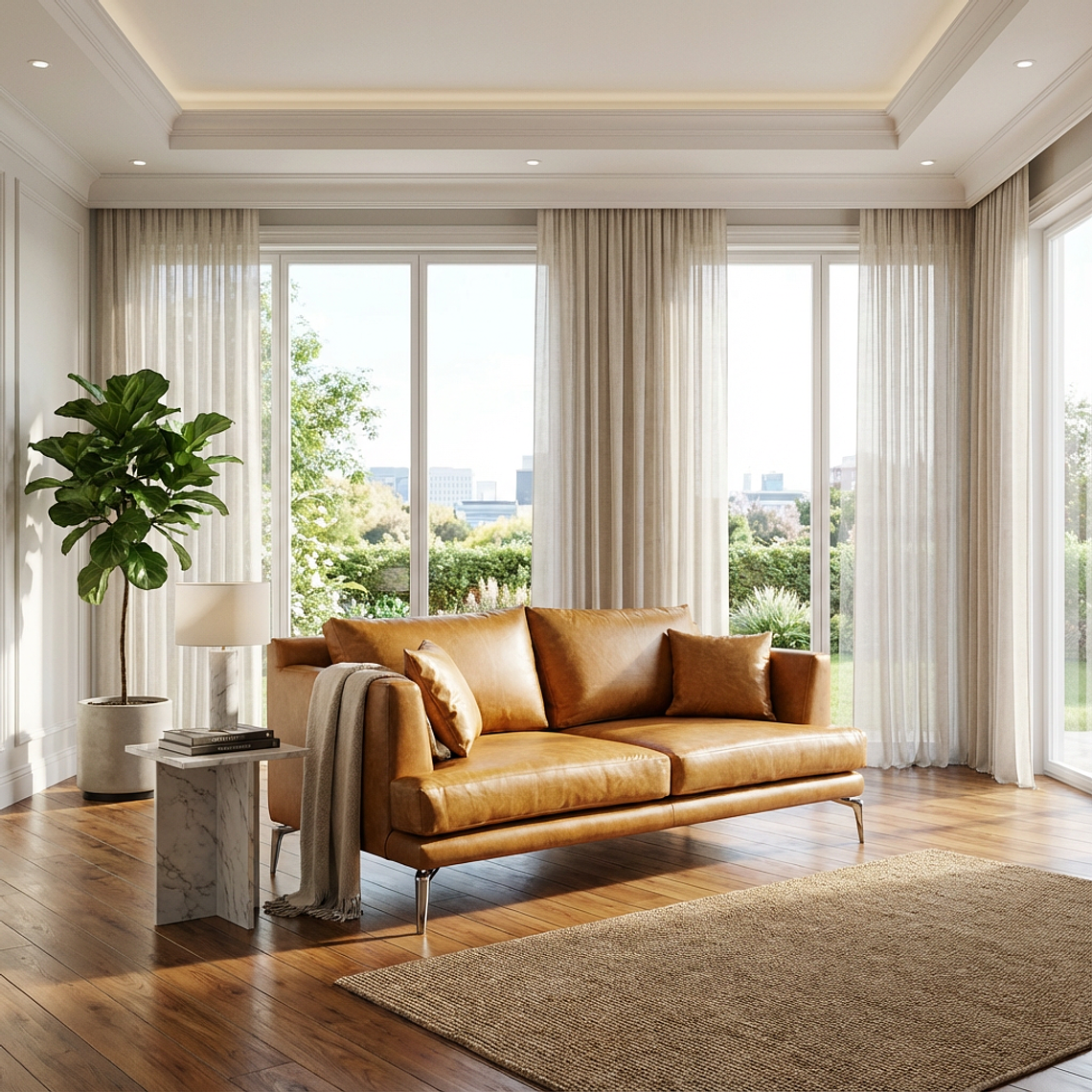 Sofá Venecia Cuero 1