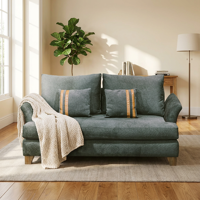 Sofá Edifika Tapizado en Bouclé 2