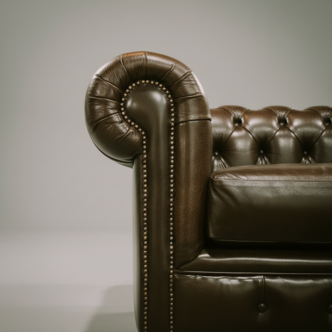 Sofá Chesterfied Cuero 7