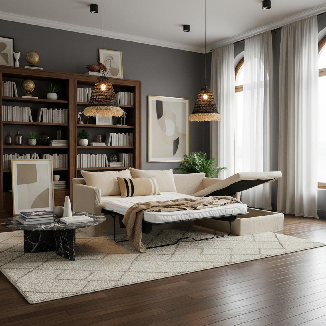 Seccional Cama con Baúl 1