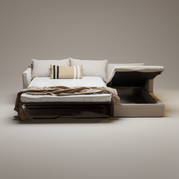 Seccional Cama con Baúl 4