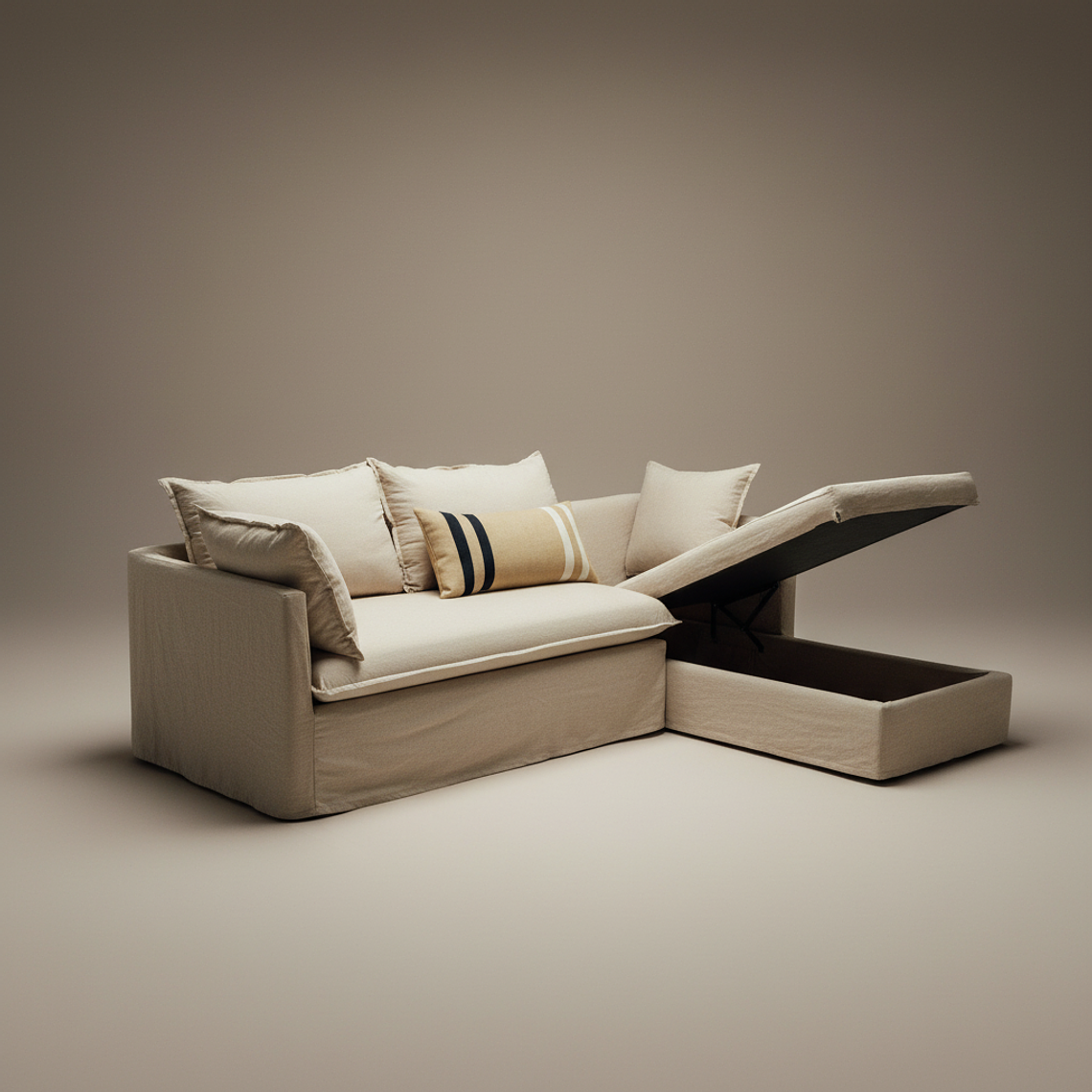 Seccional Cama con Baúl 5