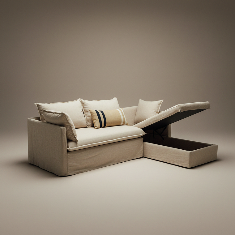 Seccional Cama con Baúl 5