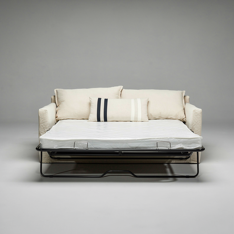 Sofa Cama Venecia  Lino Crudo  3