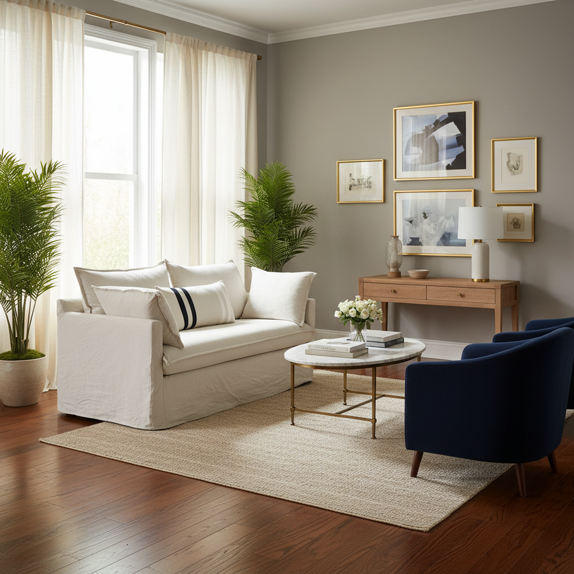 Sofa Cama Venecia  Lino Crudo  8