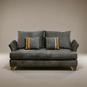 OFERTA  SOFÁ EDIFIKA TAPIZADO BOUCLE GRIS MARENGO