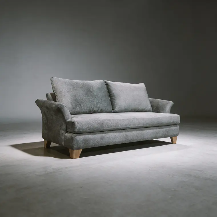 OFERTA  SOFÁ EDIFIKA TAPIZADO BOUCLE GRIS MARENGO 2