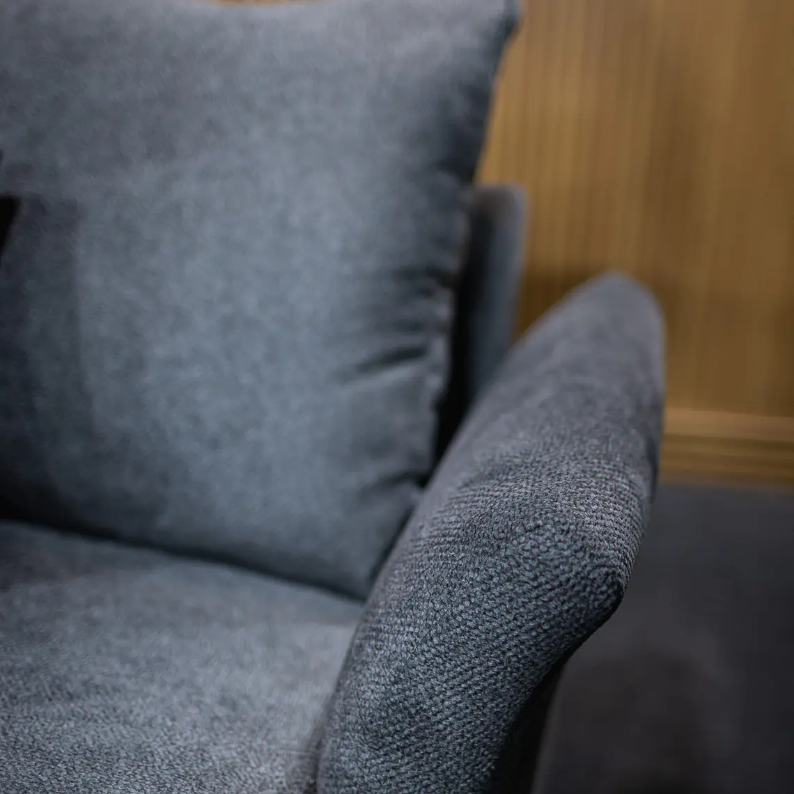 OFERTA  SOFÁ EDIFIKA TAPIZADO BOUCLE GRIS MARENGO 5