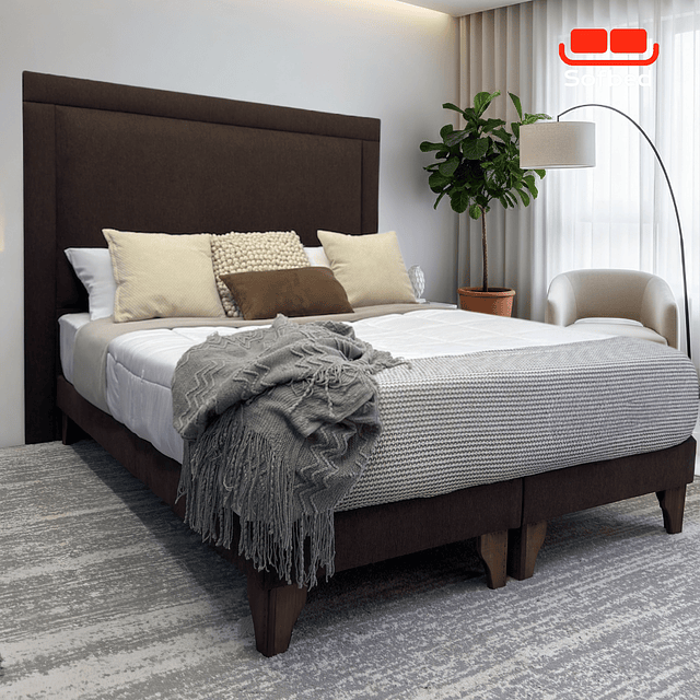 Cama Europea Modelo Mónaco 