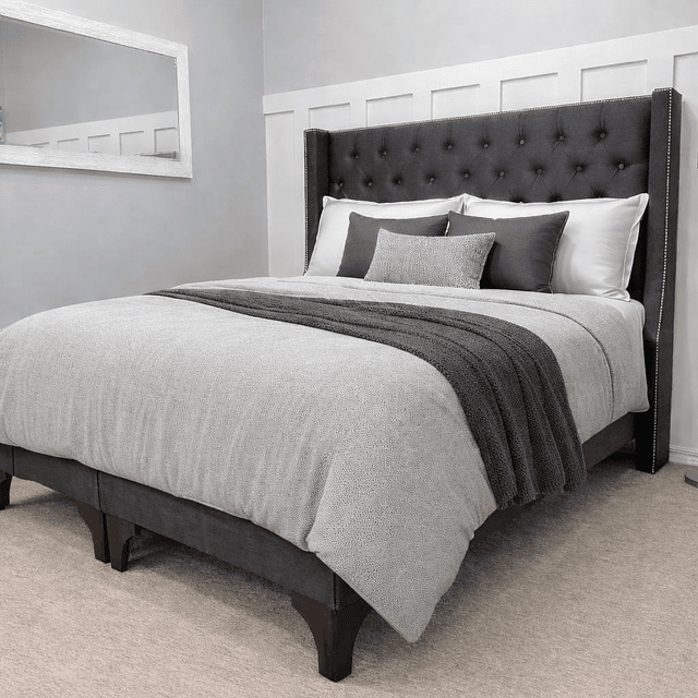 Cama Europea 2 plazas Modelo Roma 