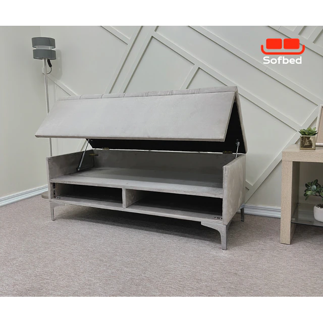 Baúl Zapatero Modelo Capitone Santiago 