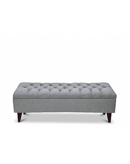  Banqueta Baúl  Capitoné Lino  120cm x 40cm