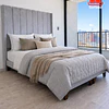 Cama Europea Modelo Lineal Alto