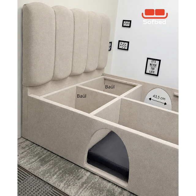 Cama Modelo Holanda para Ti y Tu Mascota 