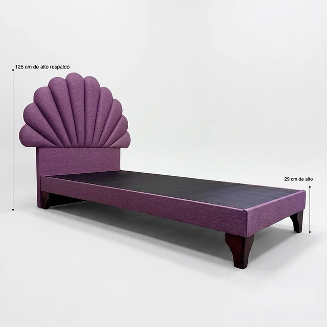 Cama europea modelo Adahia Clásico 