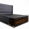 Cama Baul Mas Zapatera Modelo Capitoné
