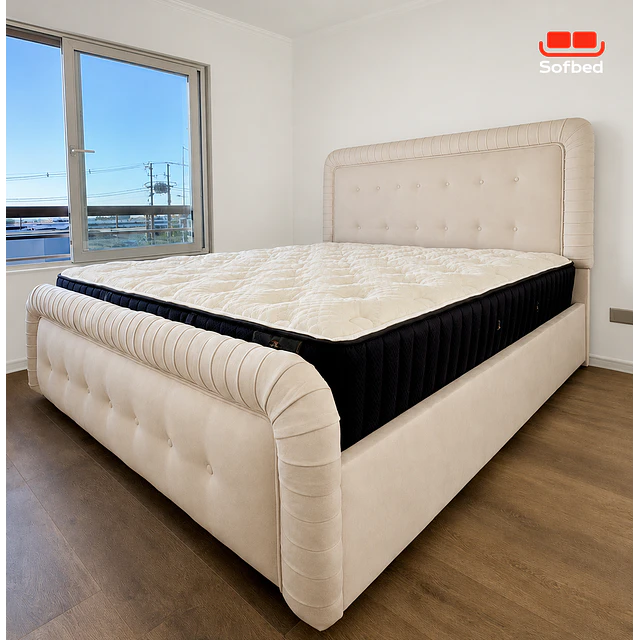 Cama 2 Plazas Modelo Alaska 