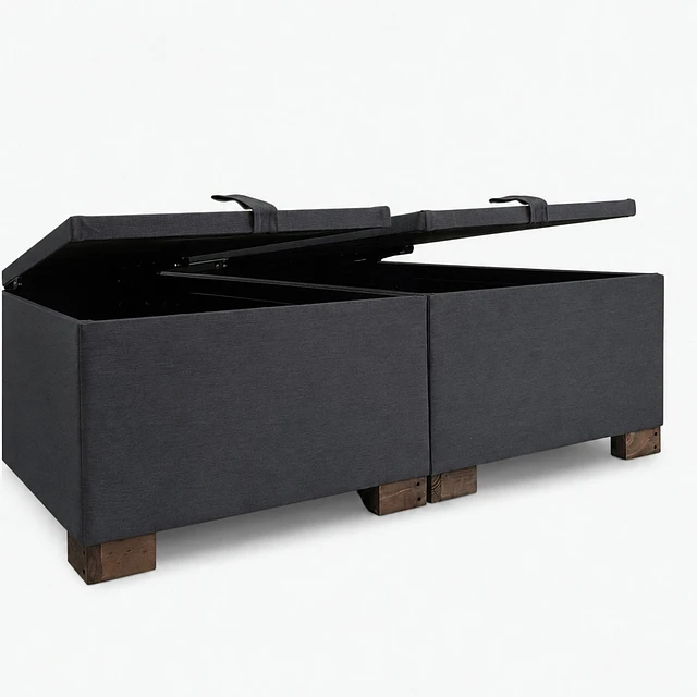 Cama Baúl  Base Dividida desde 