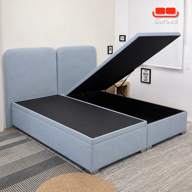 CAMA MODELO SANTORINI BAÚL