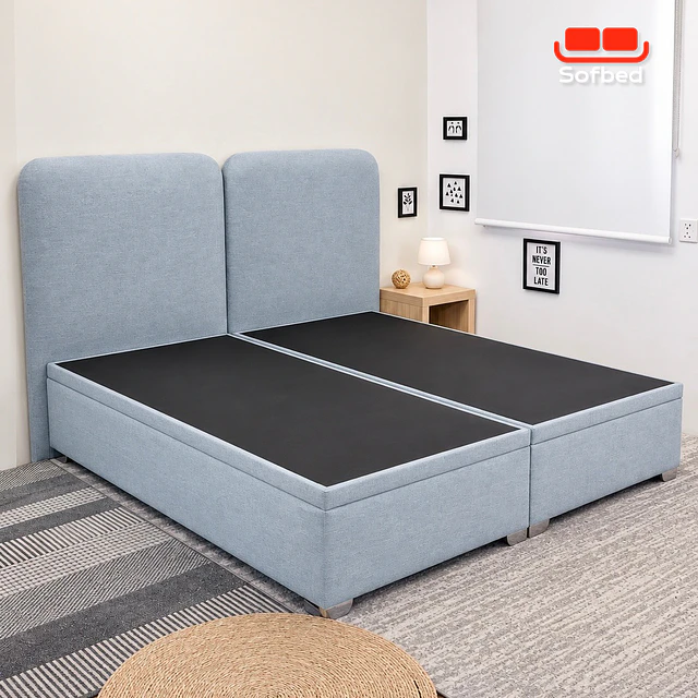 CAMA MODELO SANTORINI BAÚL