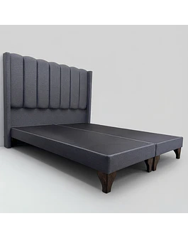CAMA EUROPEA MODELO LINEAL CON BRAZOS LINO