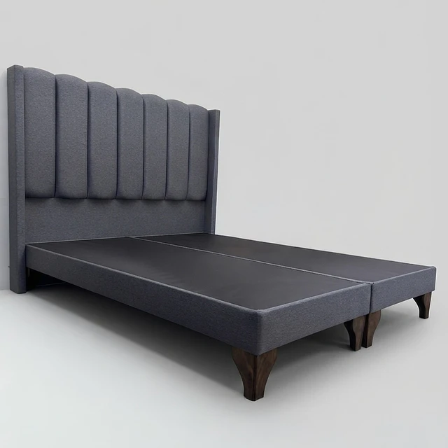 CAMA EUROPEA MODELO LINEAL CON BRAZOS LINO