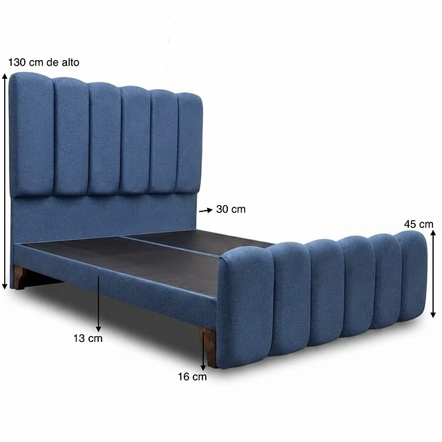 Cama Modelo Lineal doble 