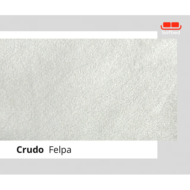 CAMA  EUROPEA MODELO LINEAL CON BRAZOS FELPA 