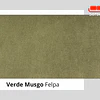 Cama Europea Modelo lineal con brazos Felpa