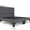 Cama Europea 2 plazas Modelo Francia 