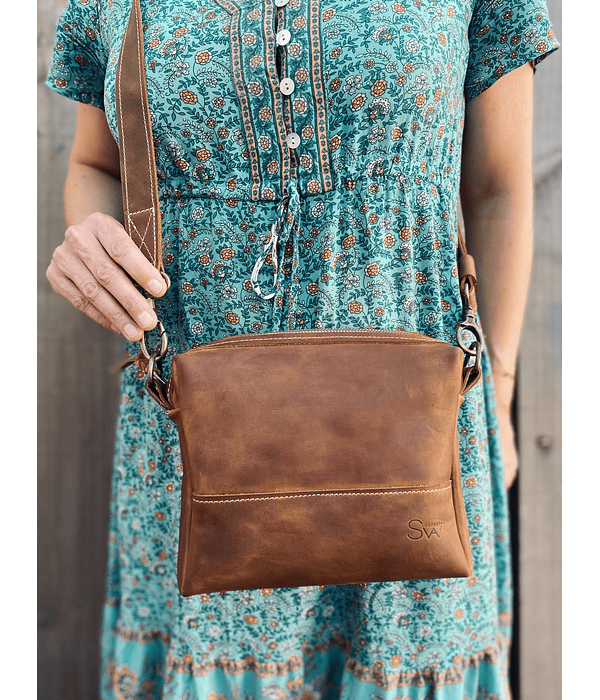 Bandolera Lotus café 