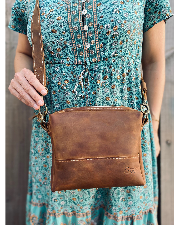 Bandolera Lotus café 