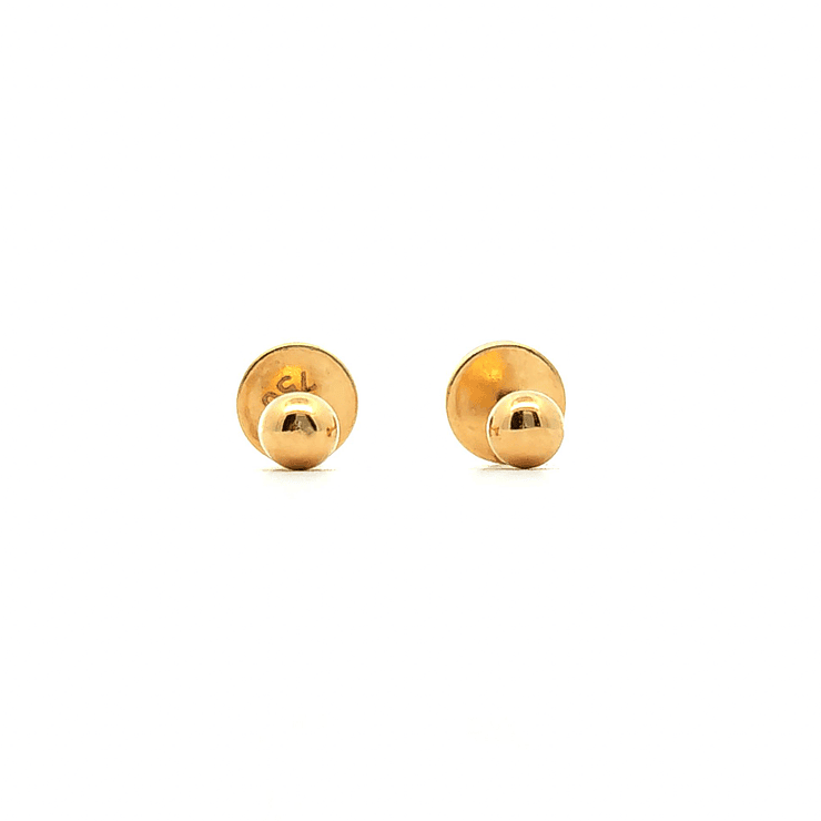 Aro de oro 18k de pelota 3MM