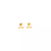 Aro de oro 18k con forma de infinito