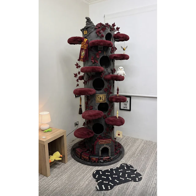 Árbol rascador para Gatos HOGWARTS